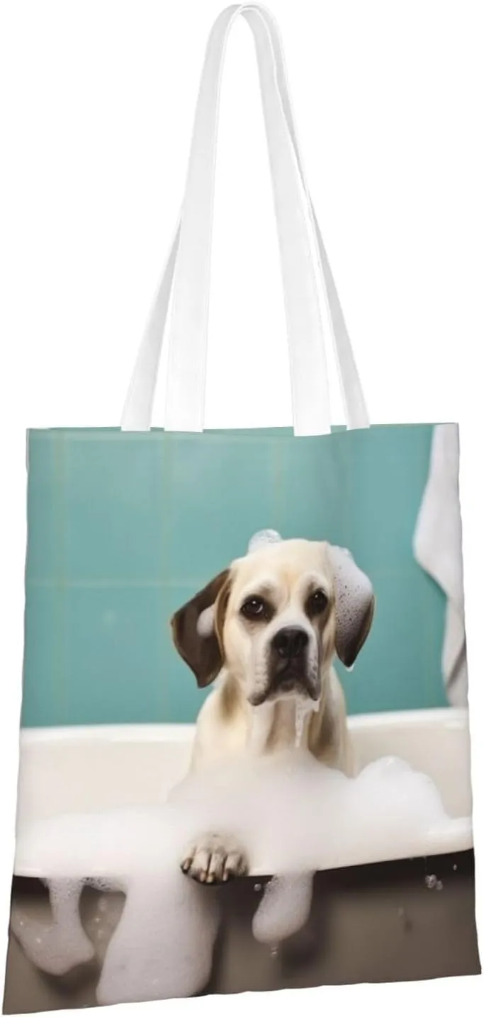 Canvas Tote Bag For Women Reusable Shopping Bag Casual Travel Mountain Scenery Shoulder Bag Handbag For Travel