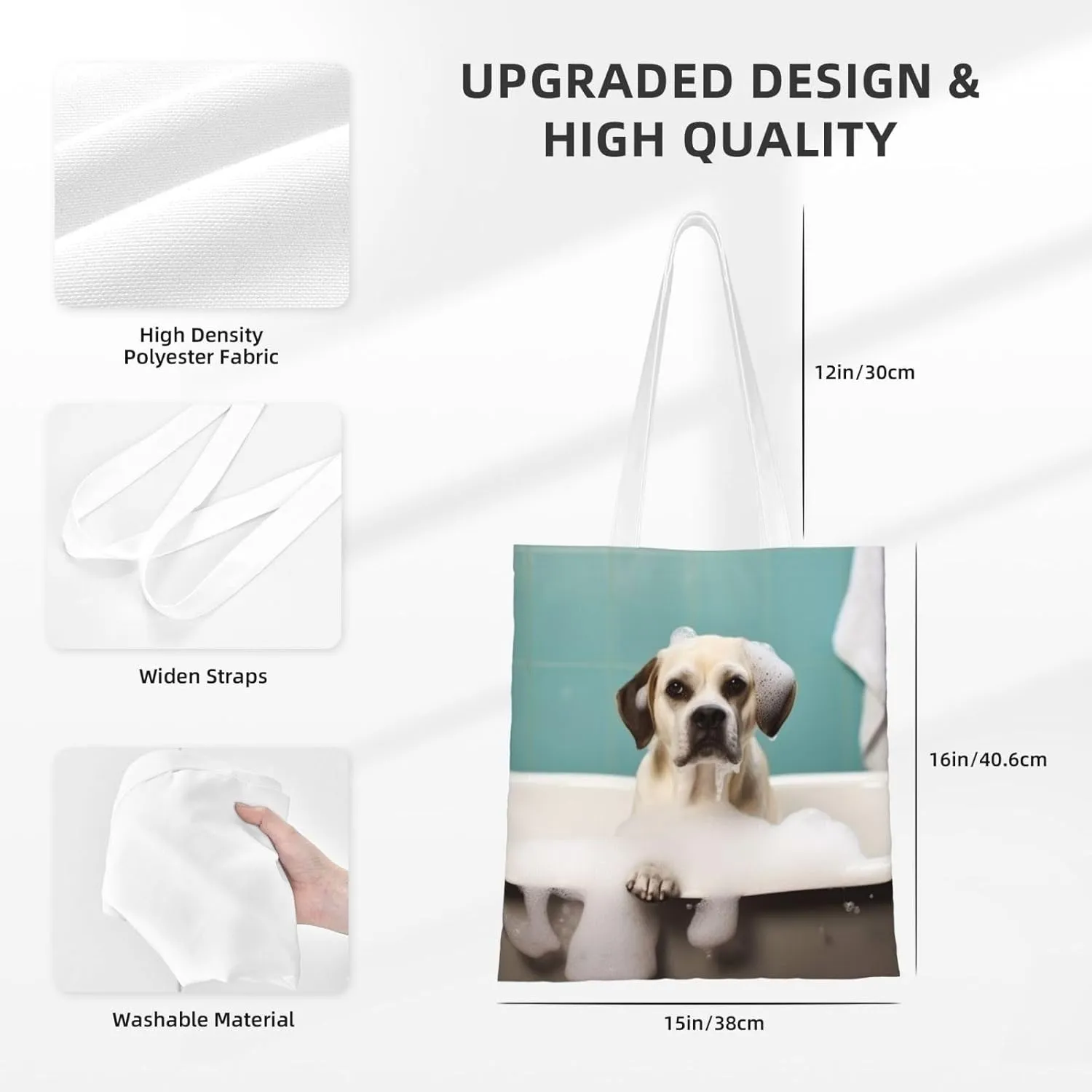 Canvas Tote Bag For Women Reusable Shopping Bag Casual Travel Mountain Scenery Shoulder Bag Handbag For Travel