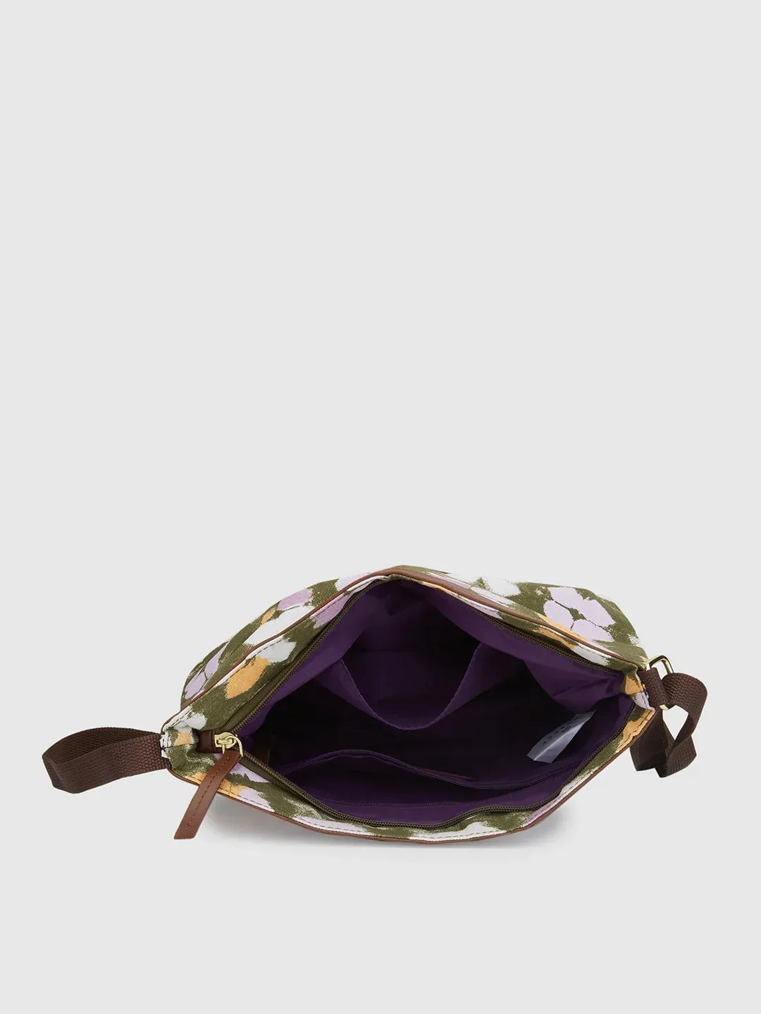 Caprese Enora Large Olive Sling Bag