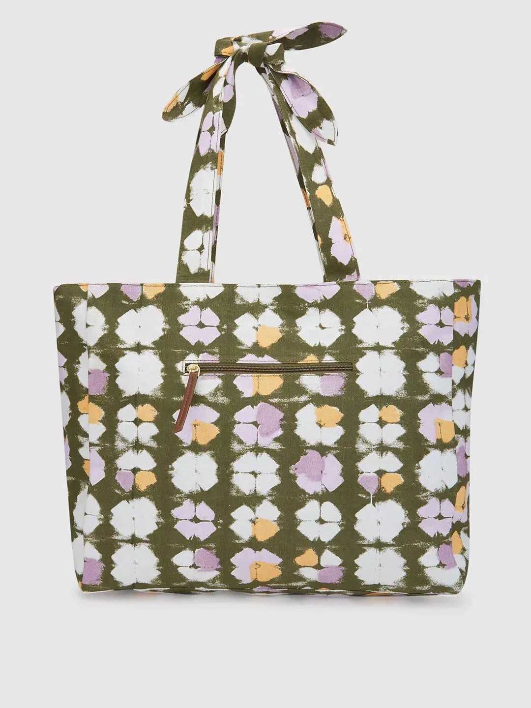 Caprese Enora Large Olive Tote Bag