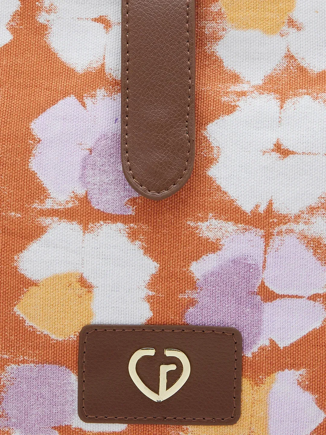 Caprese Enora Medium Rust Crossbody Bag