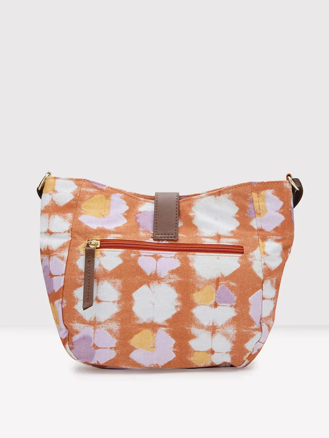 Caprese Enora Medium Rust Crossbody Bag