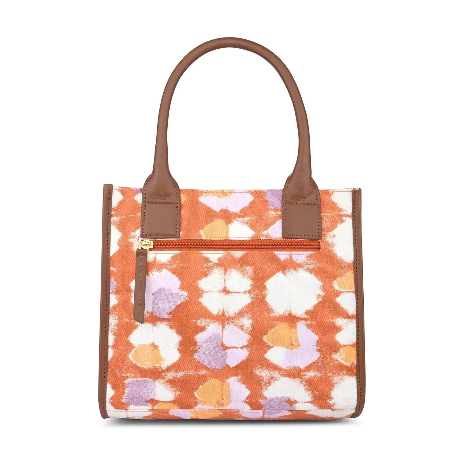 Caprese Enora Small Rust Tote Bag