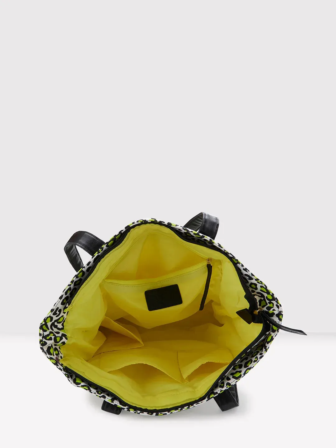Caprese Karel Large Lime Green Tote Bag
