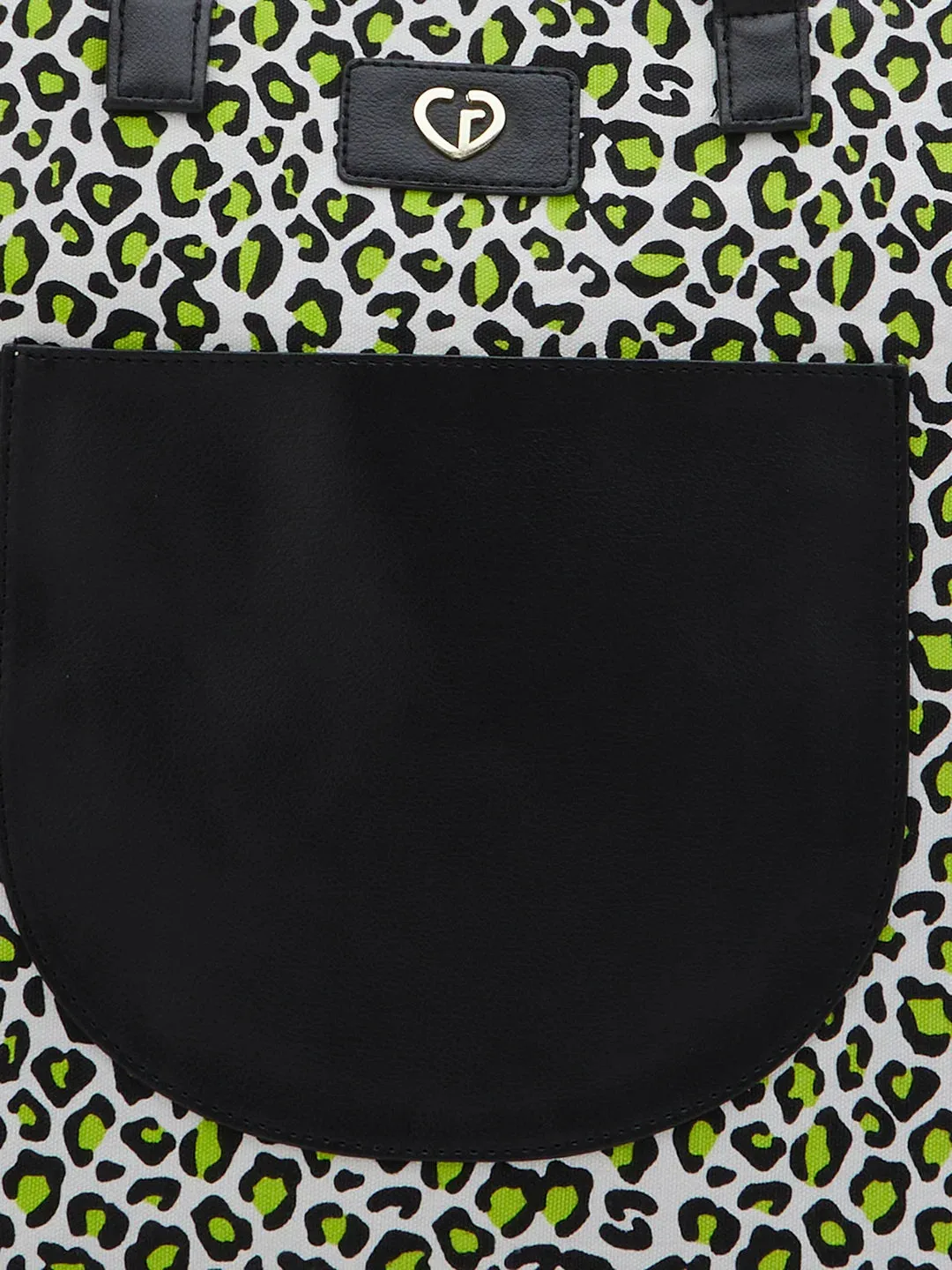 Caprese Karel Large Lime Green Tote Bag