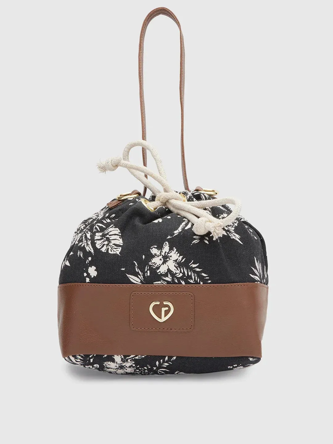 Caprese Kendall Large Black Sling Bag
