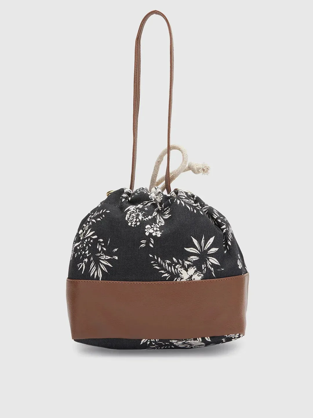 Caprese Kendall Large Black Sling Bag