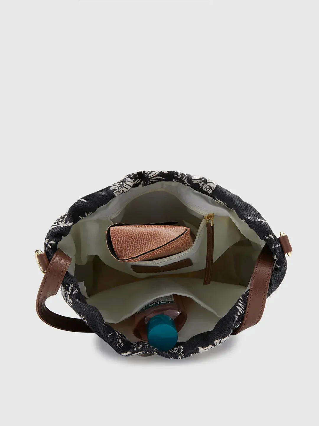 Caprese Kendall Large Black Sling Bag