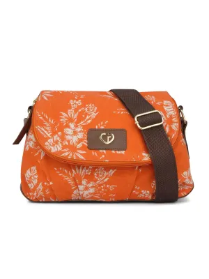 Caprese Kendall Small Orange Sling Bag