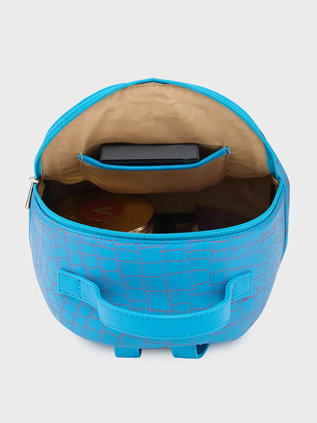 Caprese Mist Small Blue Backpack