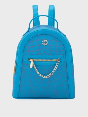 Caprese Mist Small Blue Backpack