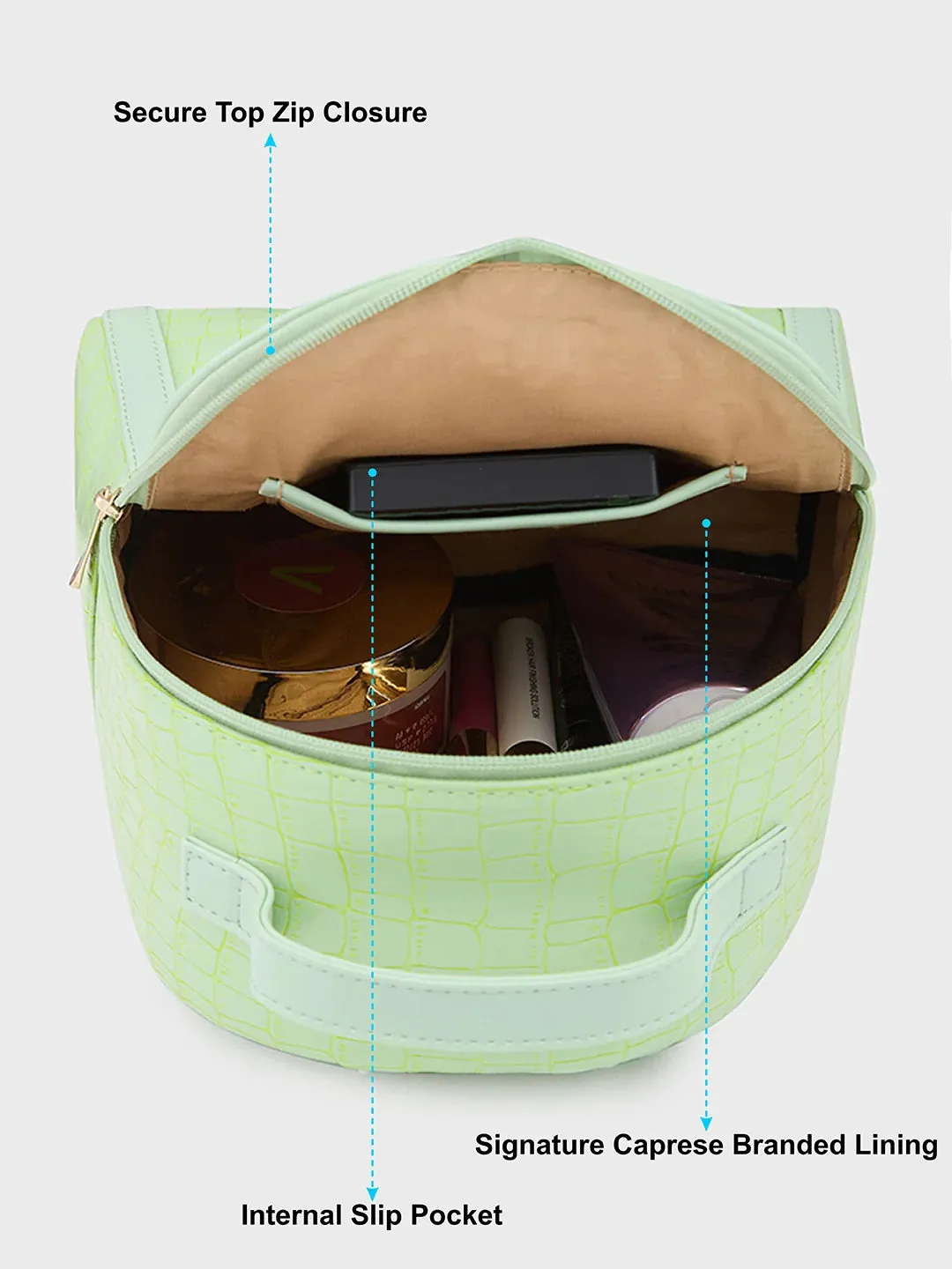 Caprese Mist Small Mint Backpack