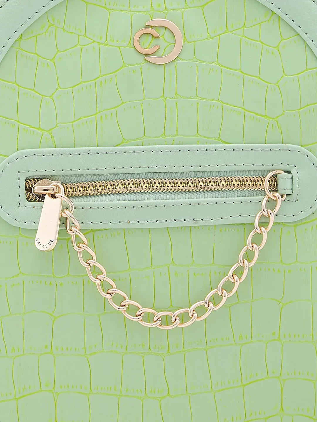 Caprese Mist Small Mint Backpack