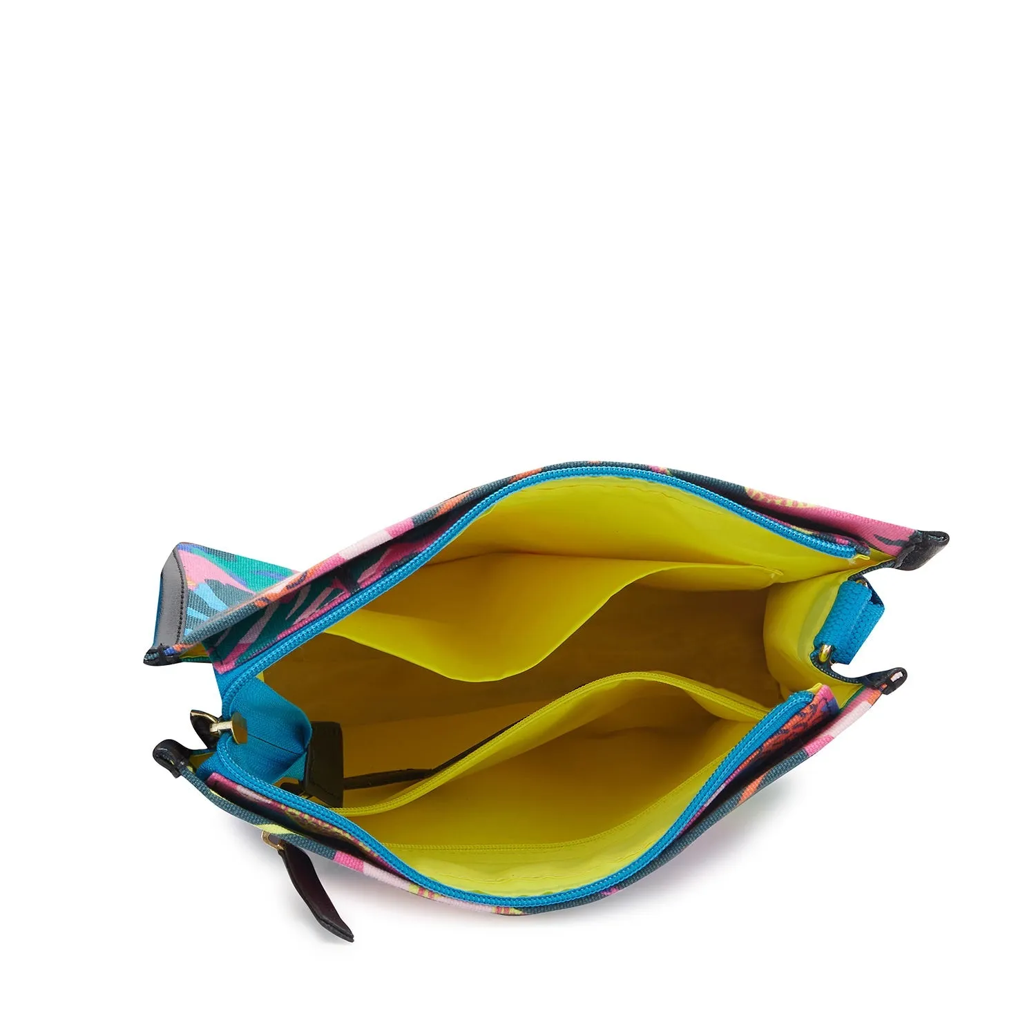 Caprese Octavia Medium Fuchsia Sling Bag