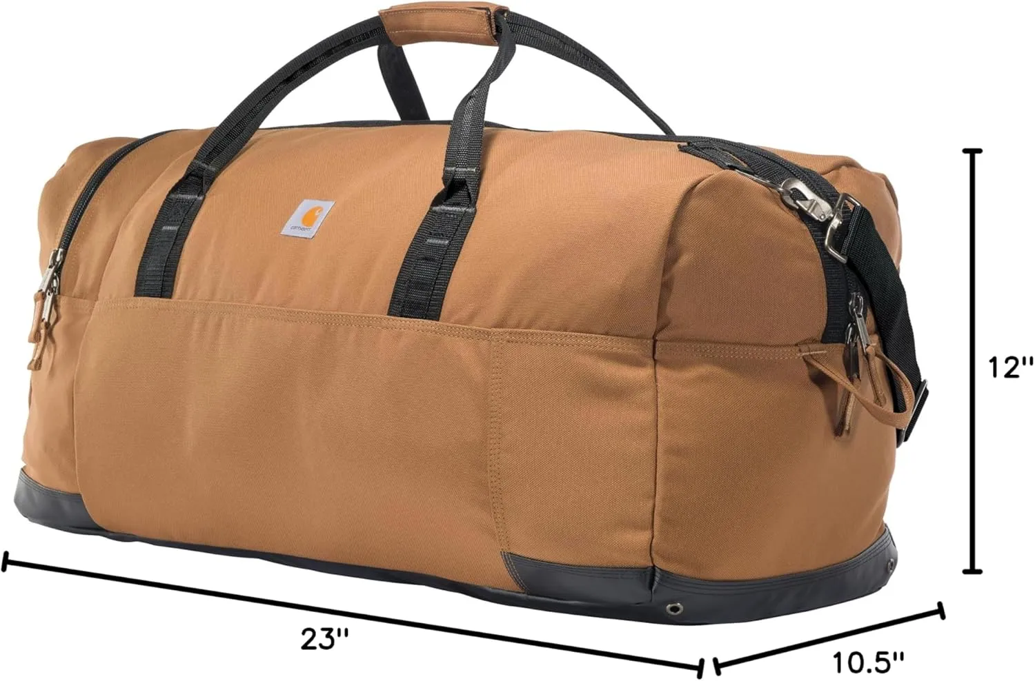 Carhartt Classic Duffels, Heavy-Duty Bag for Jobsite, Gym and Travel