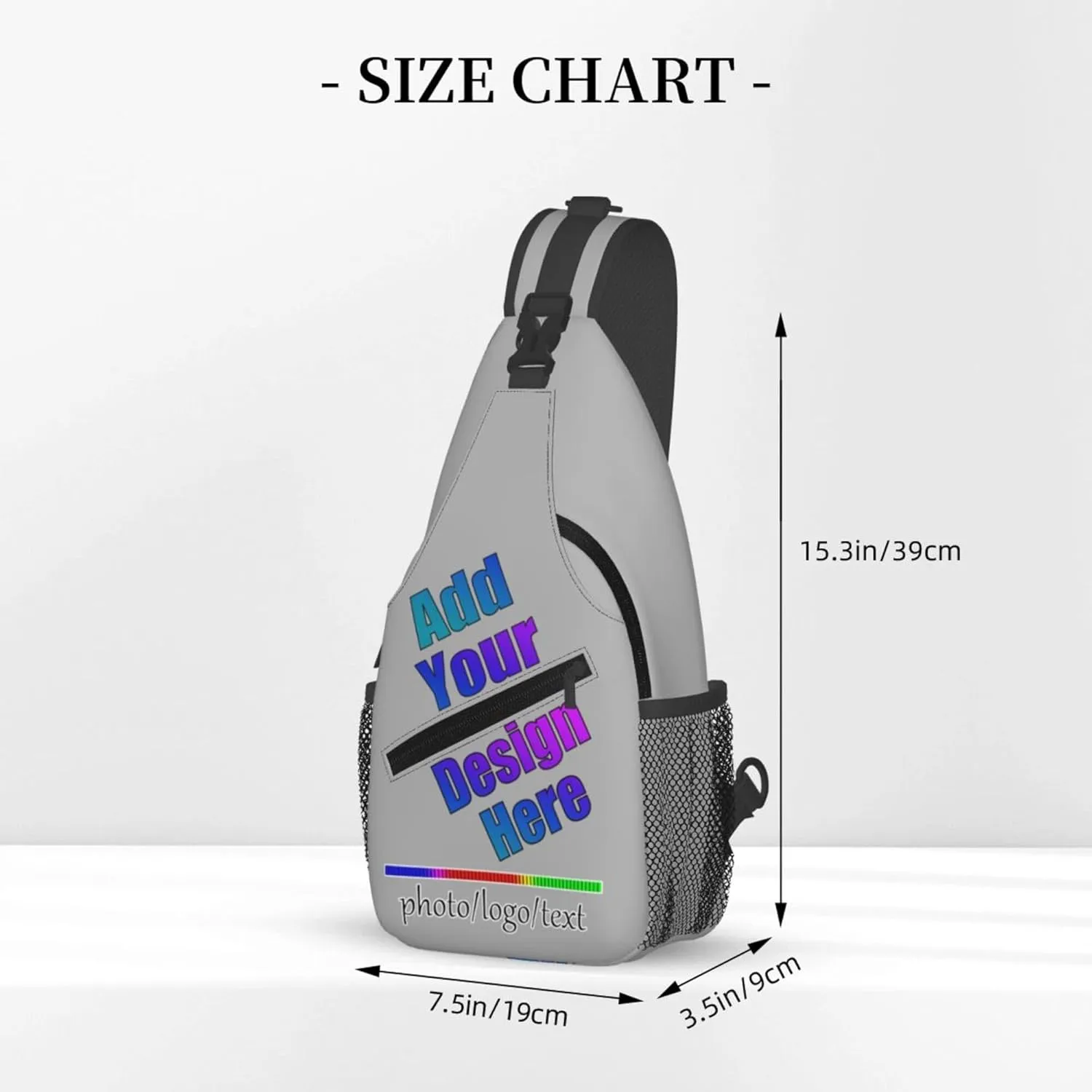 Chest Bag Personalized Sling Bag Crossbody Bags Daypack Customized Backpack Add Your Name Logo Photo Men Women