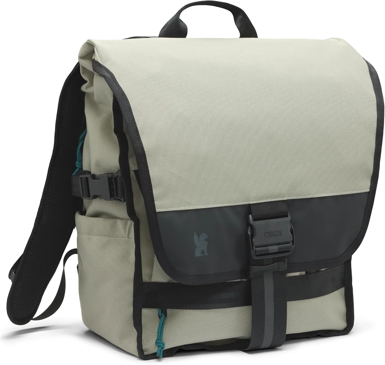 Chrome Industries Warsaw 30L Pack for Men & Women – Utility Backpack with Cargo Straps & Laptop Sleeve to Hold Most 16” Computers – Bag Is Made for Travel, Work, Hiking, School, Plane Carry-On – Sage