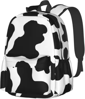 Classic cow print aesthetic Backpacks 15 Inch Laptop Backpack Multipurpose Double Shoulder Bag for Men Women Gifts