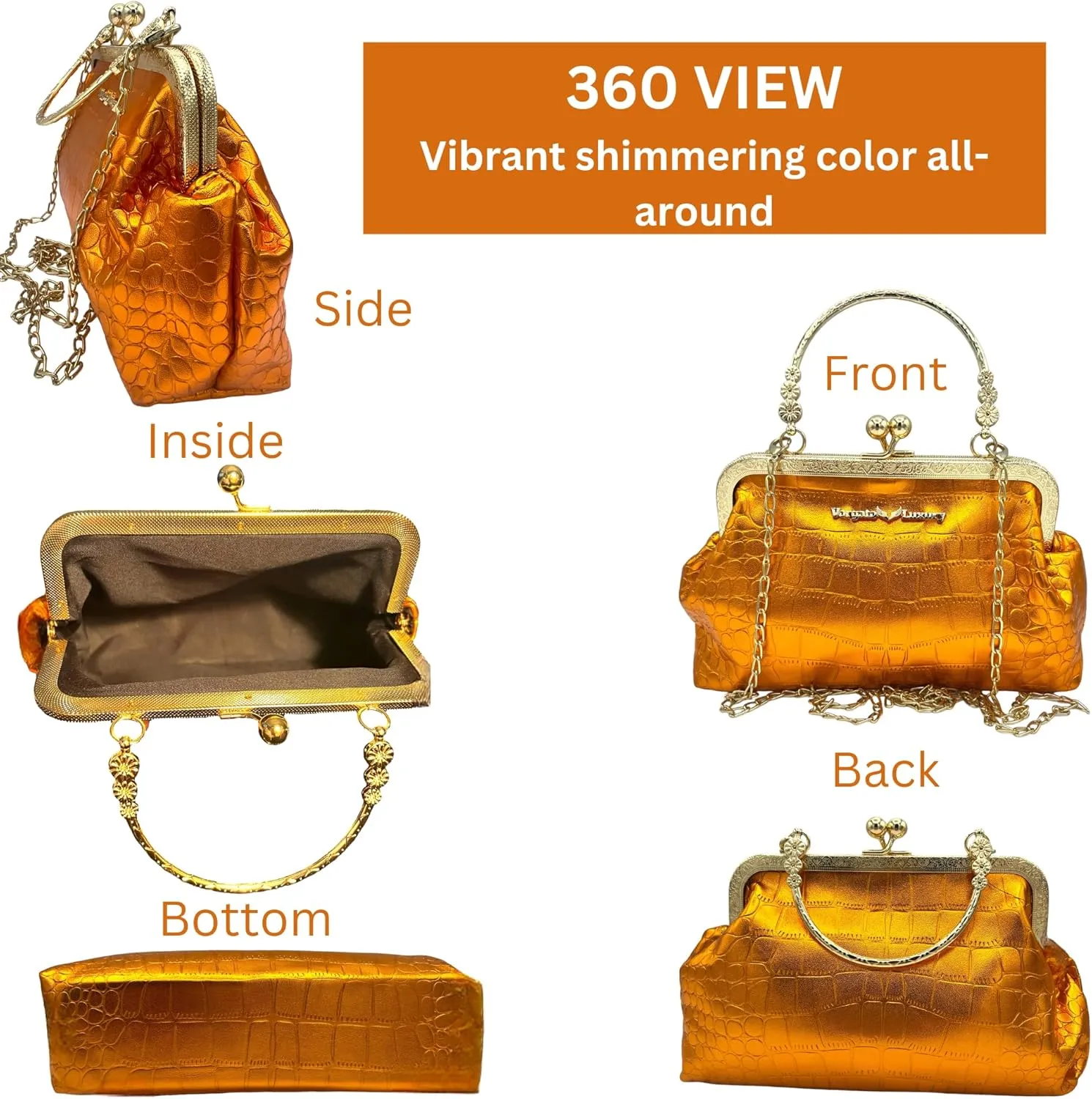 Clutch Purses for Women - Fancy Evening Bags - Formal Clutch Purses