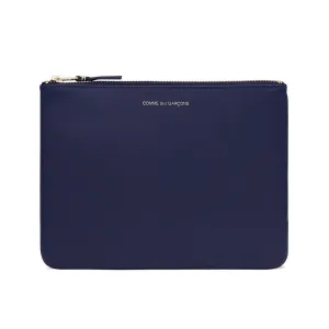 comme des garçons classic wallet (navy)