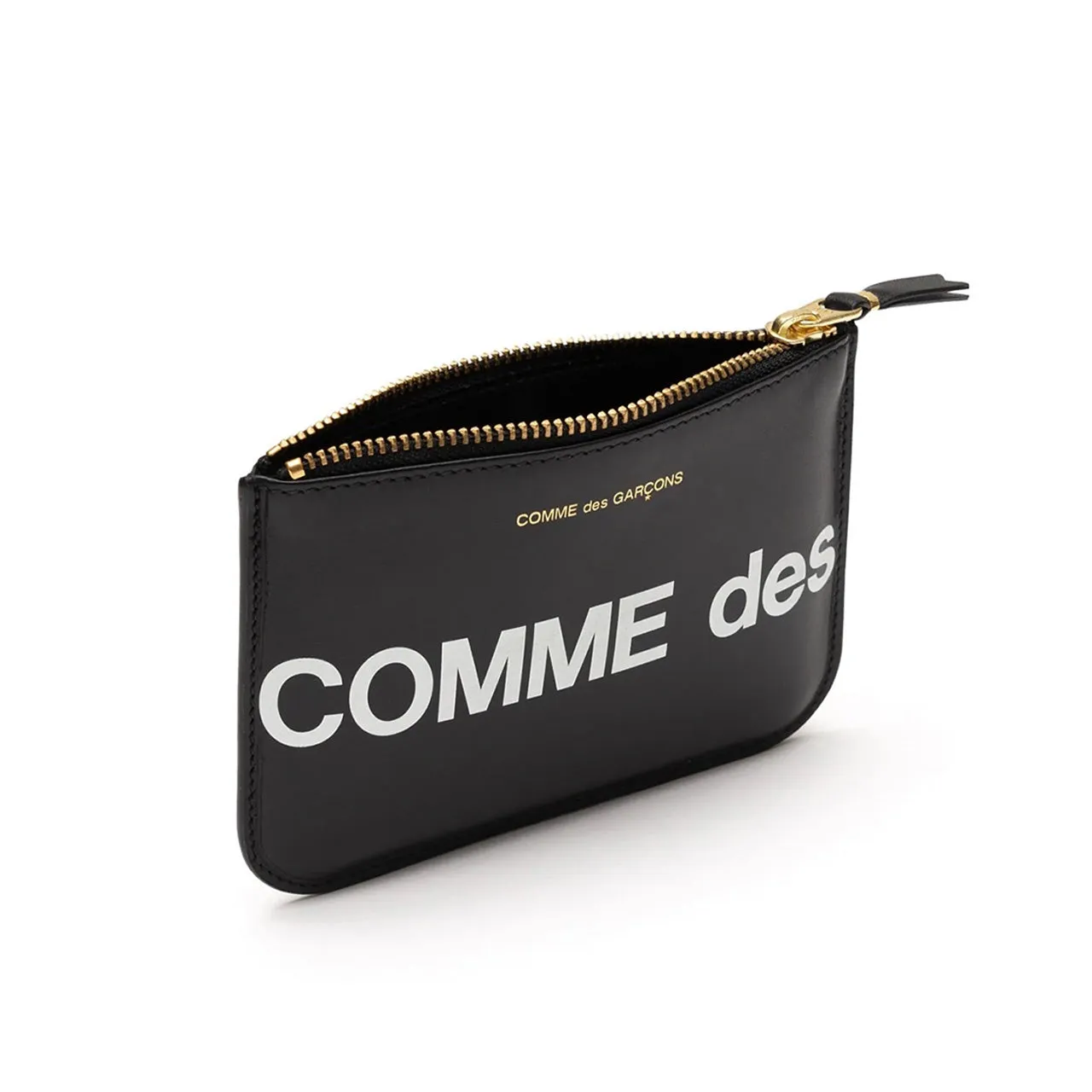 comme des garçons huge logo wallet (black)