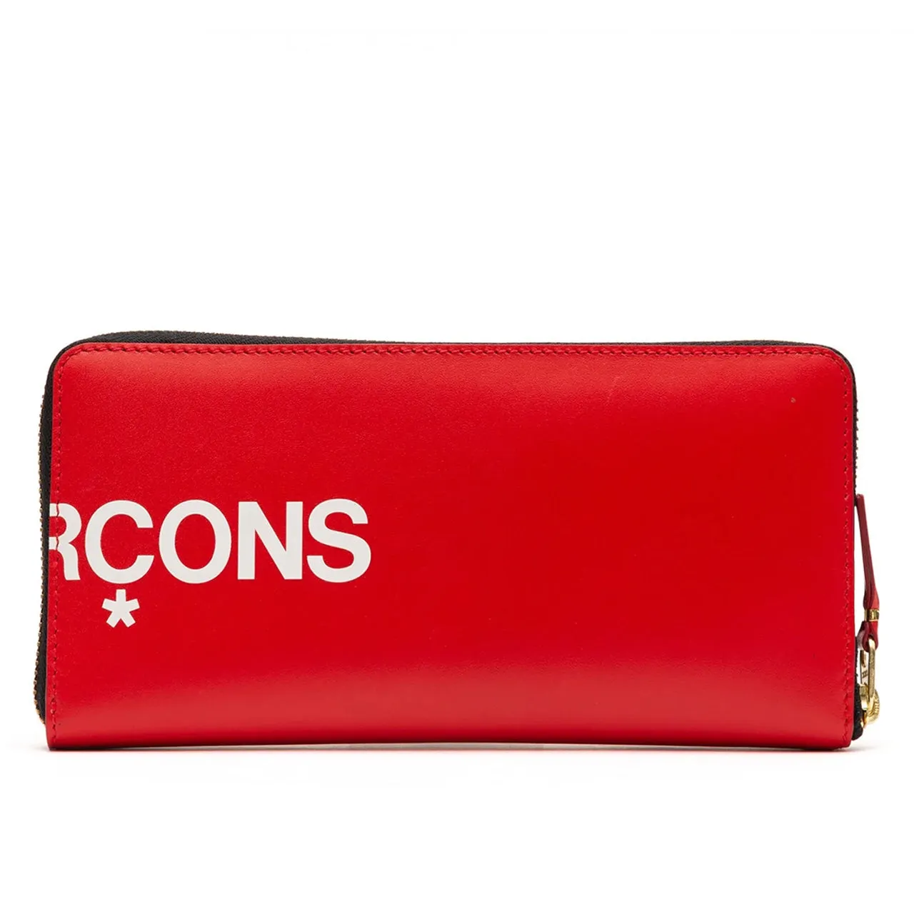 comme des garçons huge logo wallet (red)