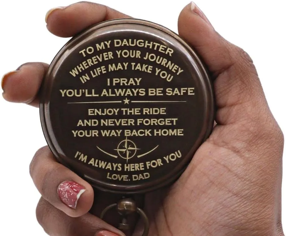 Compass for Son,Daughter, Grandson, Mom to Son, Mom to Daughter, Dad to Son, Dad to Daughter, Grandson Gift