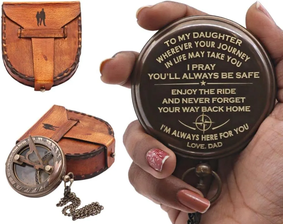 Compass for Son,Daughter, Grandson, Mom to Son, Mom to Daughter, Dad to Son, Dad to Daughter, Grandson Gift