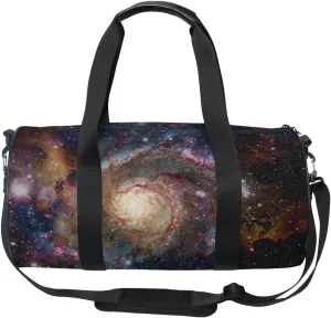 Cooper girl Galaxy And Nebula Duffels Bag Travel Sport Gym Bag