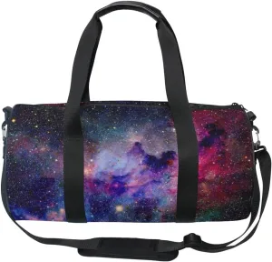 Cooper girl Nebula And Galaxy Duffels Bag Travel Sport Gym Bag