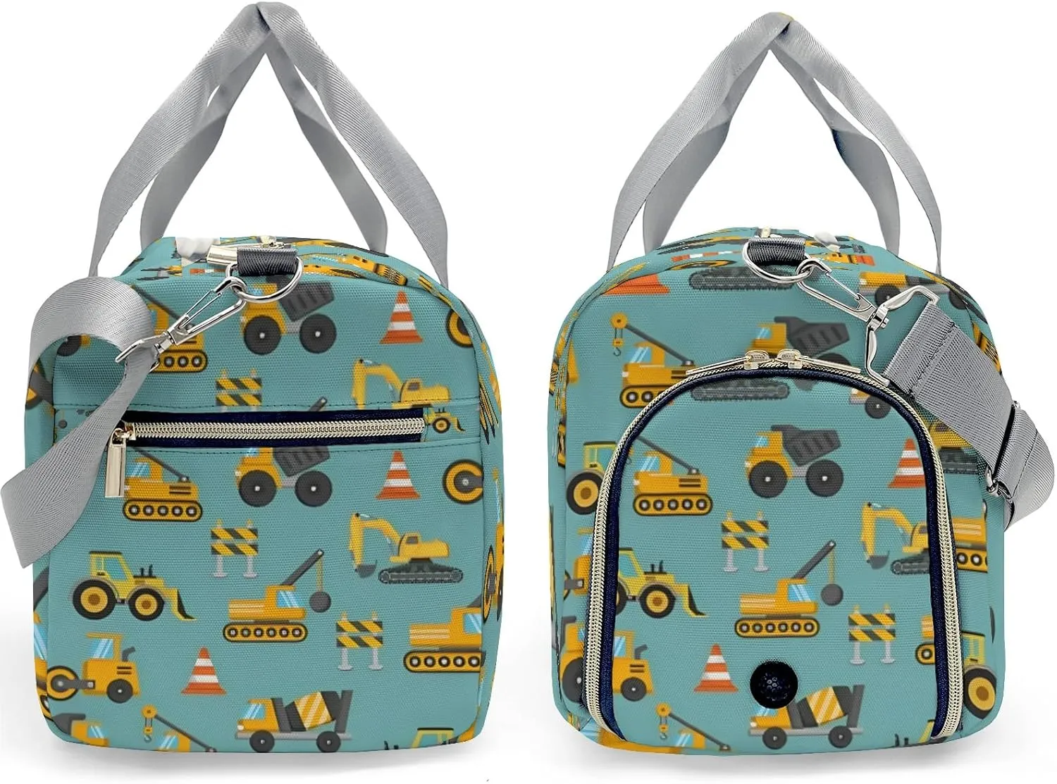 Custom Kids Duffel Overnight Dance Bag for Girls,Truck Dump Jump Personalized Dance Duffle Bag for Women Girls Customized Kids Gifts