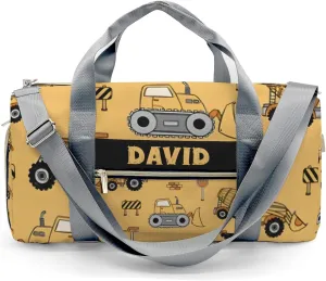 Custom Kids Truck Duffel Overnight Dance Bag for Girls Personalized Dance Duffle Bag for Women Girls Customized Kids Gifts