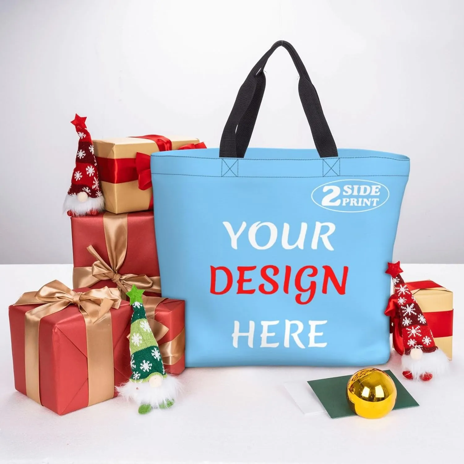 Custom Tote Bags Custom Bag Add Your Design For Business Work Travel Personalized Shoulder Bag