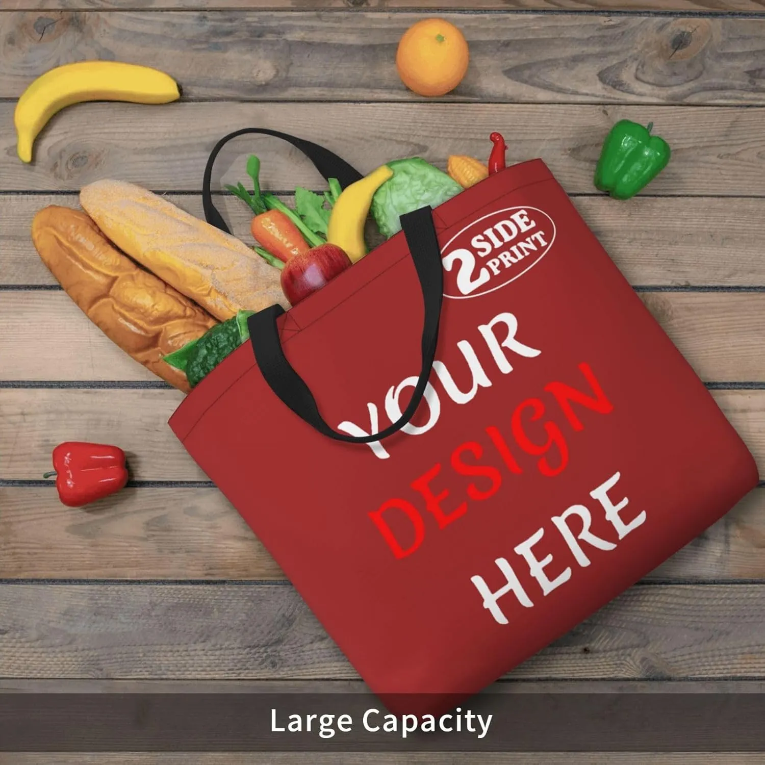 Custom Tote Bags Custom Bag Add Your Design For Business Work Travel Personalized Shoulder Bag