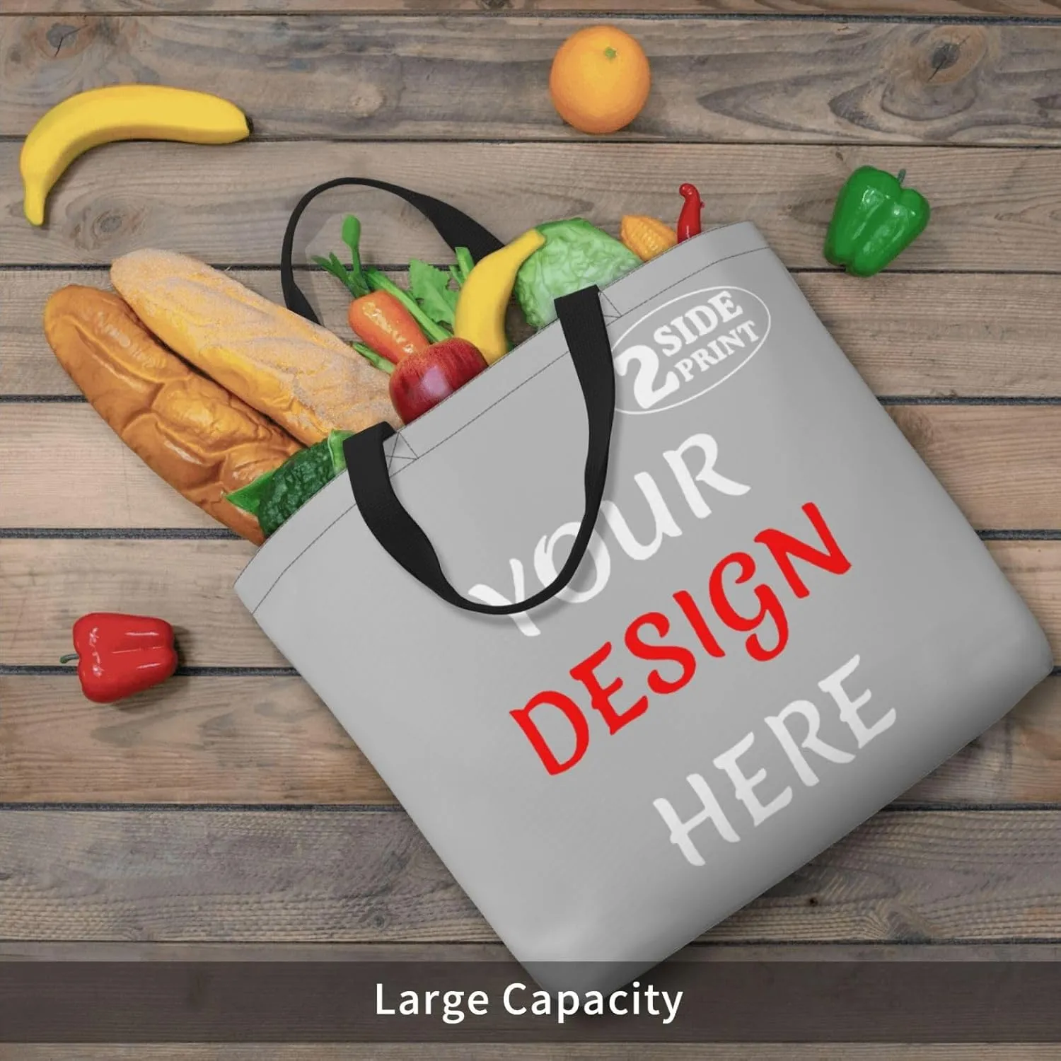 Custom Tote Bags Custom Bag Add Your Design For Business Work Travel Personalized Shoulder Bag