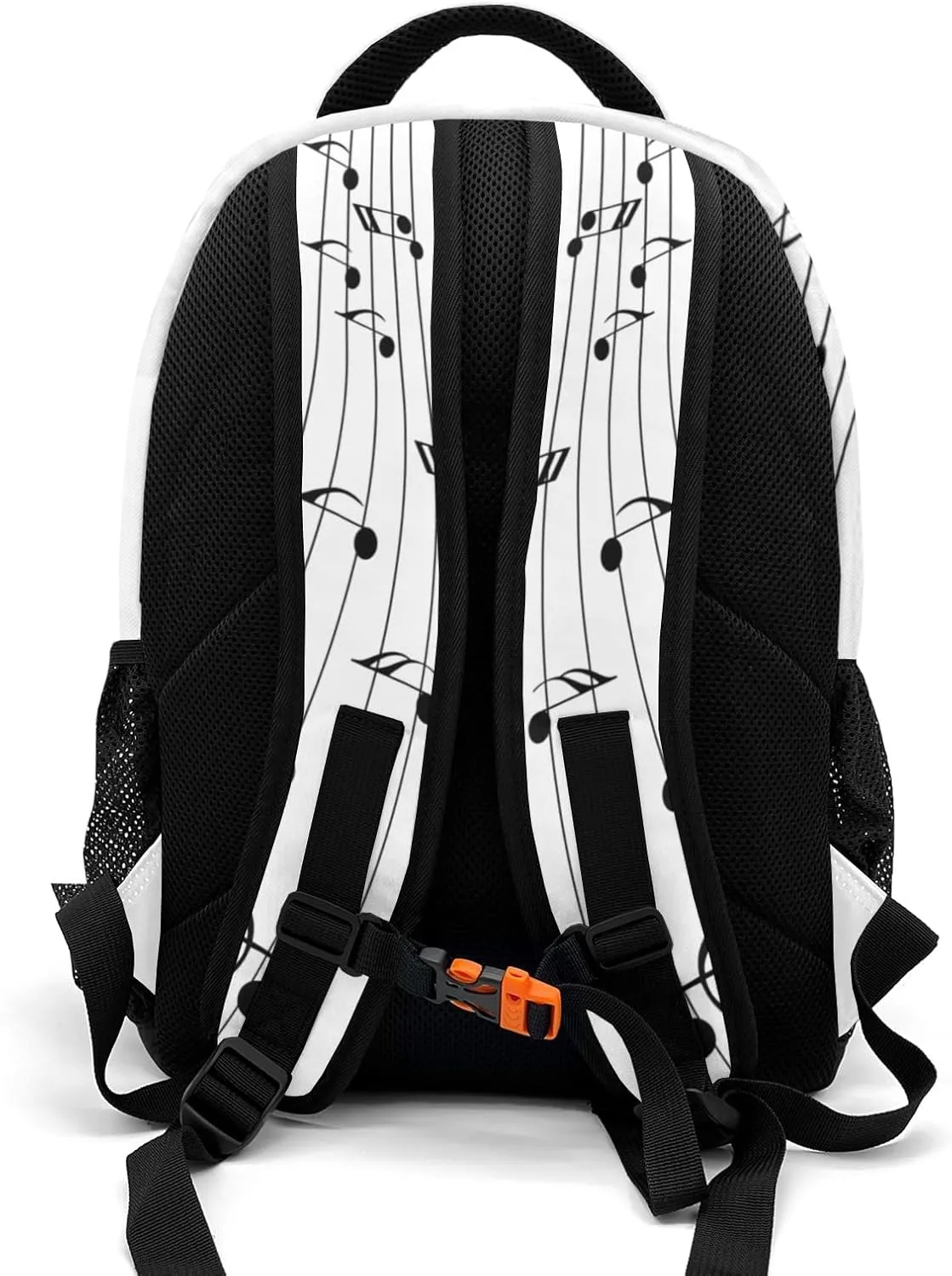 Custom Vintage Piano Music Backpack Custom Name Large Capacity Shoulder Bags for Sports Party