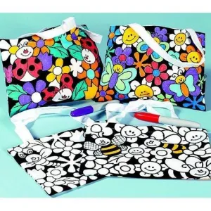 CYO Velvet Spring Tote Bags (12 Pack)