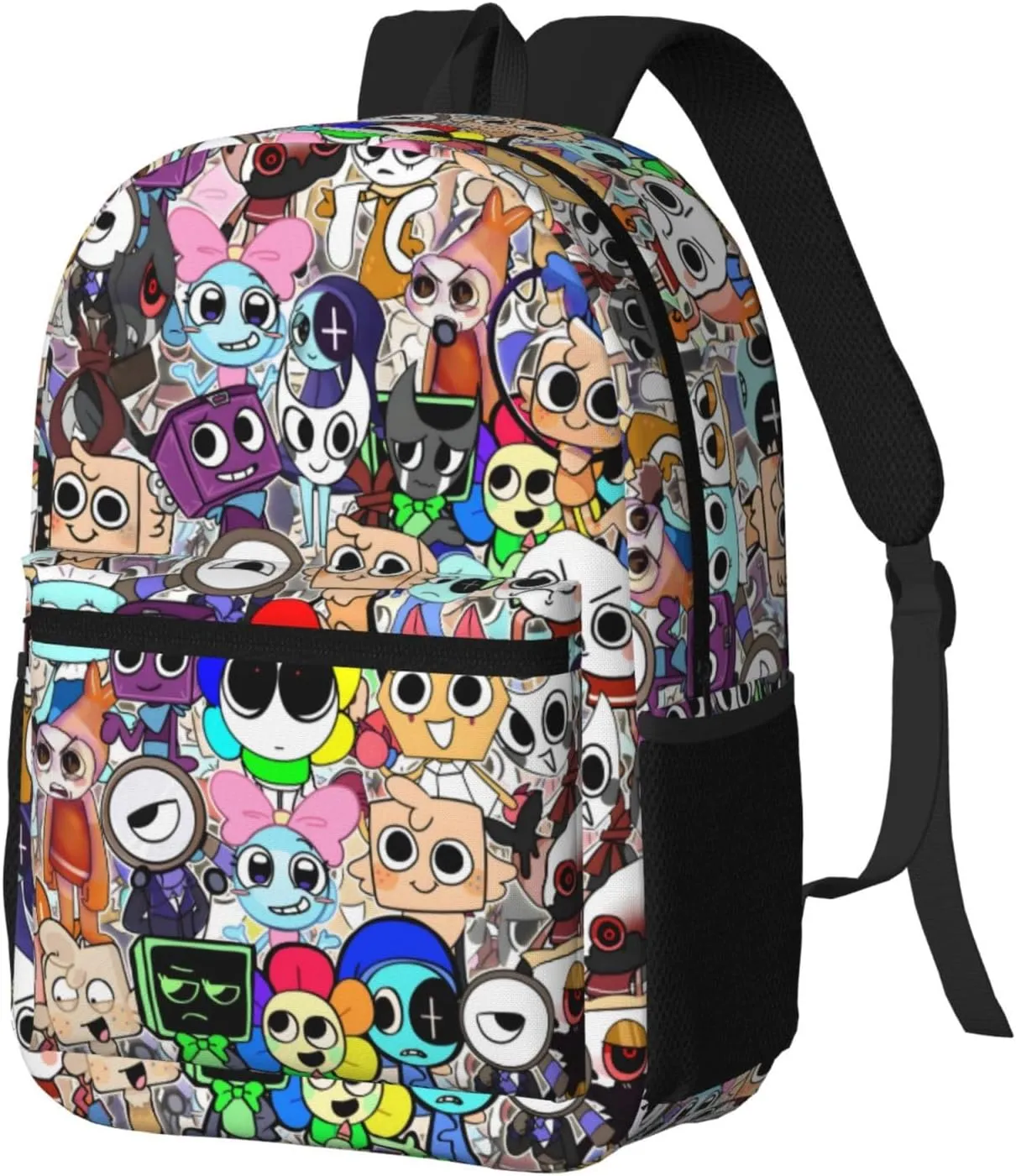 Dandys World Backpack 17 Inch, Large Capacity Lightweight Carry-On Backpack, Waterproof Casual Outdoor Hiking Daypack