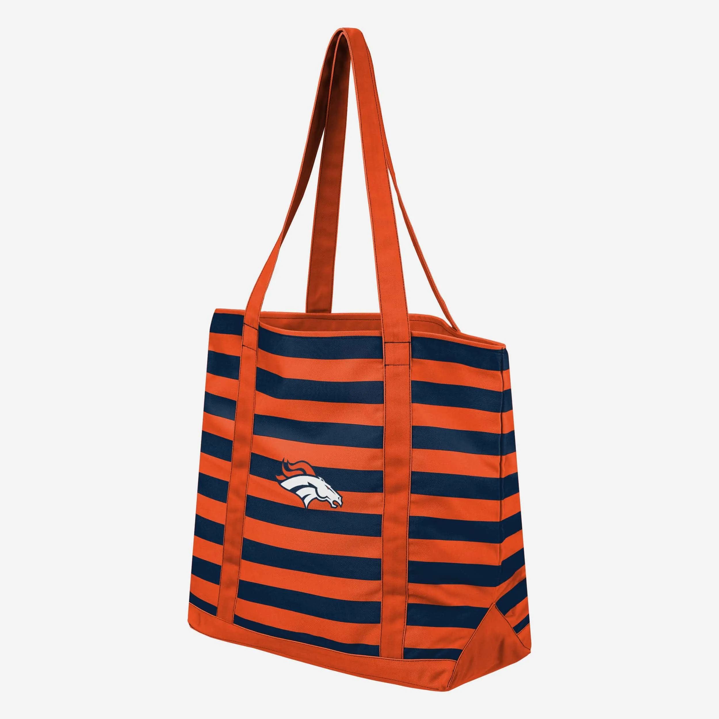 Denver Broncos Team Stripe Canvas Tote Bag