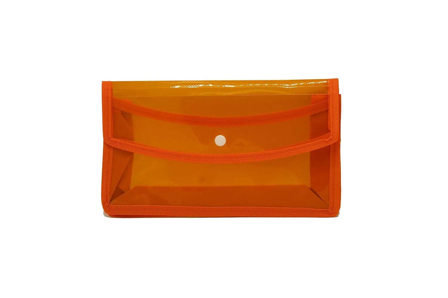 Digismart* Cheque Book Folder | Document Bag | Best for A5 Size Paper | Crossline Texture | Blue - Pack of 1 (Yellow, Red, Green, Blue)
