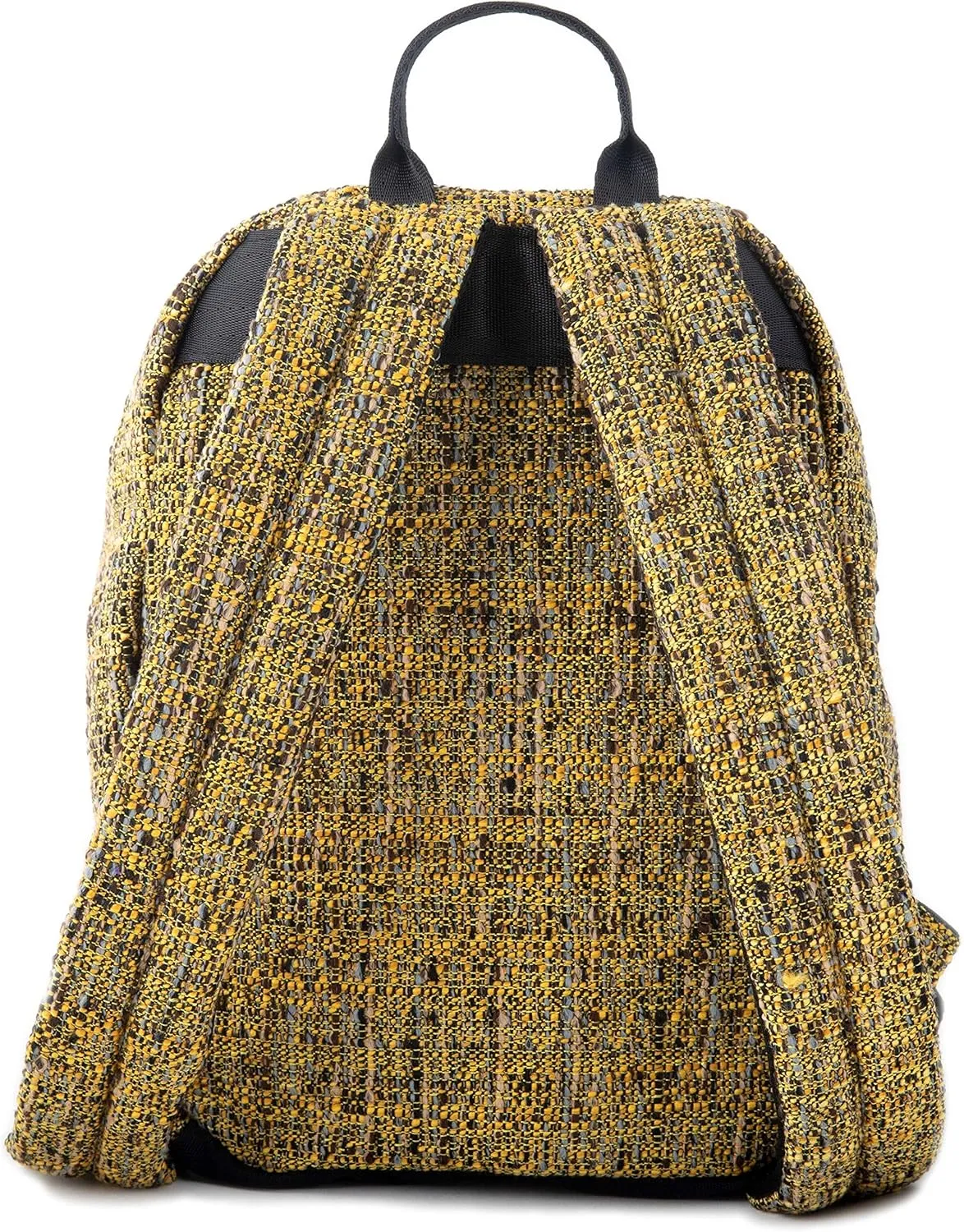 DIME BAGS - Festy Bound, Stylish Mini Backpack with (Hemp Material, Static Amber)