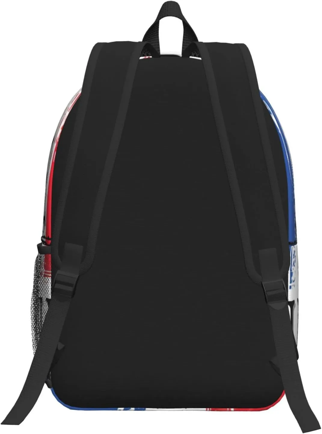 Dominican Republic Flag 17 Inch Backpacks Multipurpose Laptop Backpack Double Shoulder Bag for Men Women Gifts