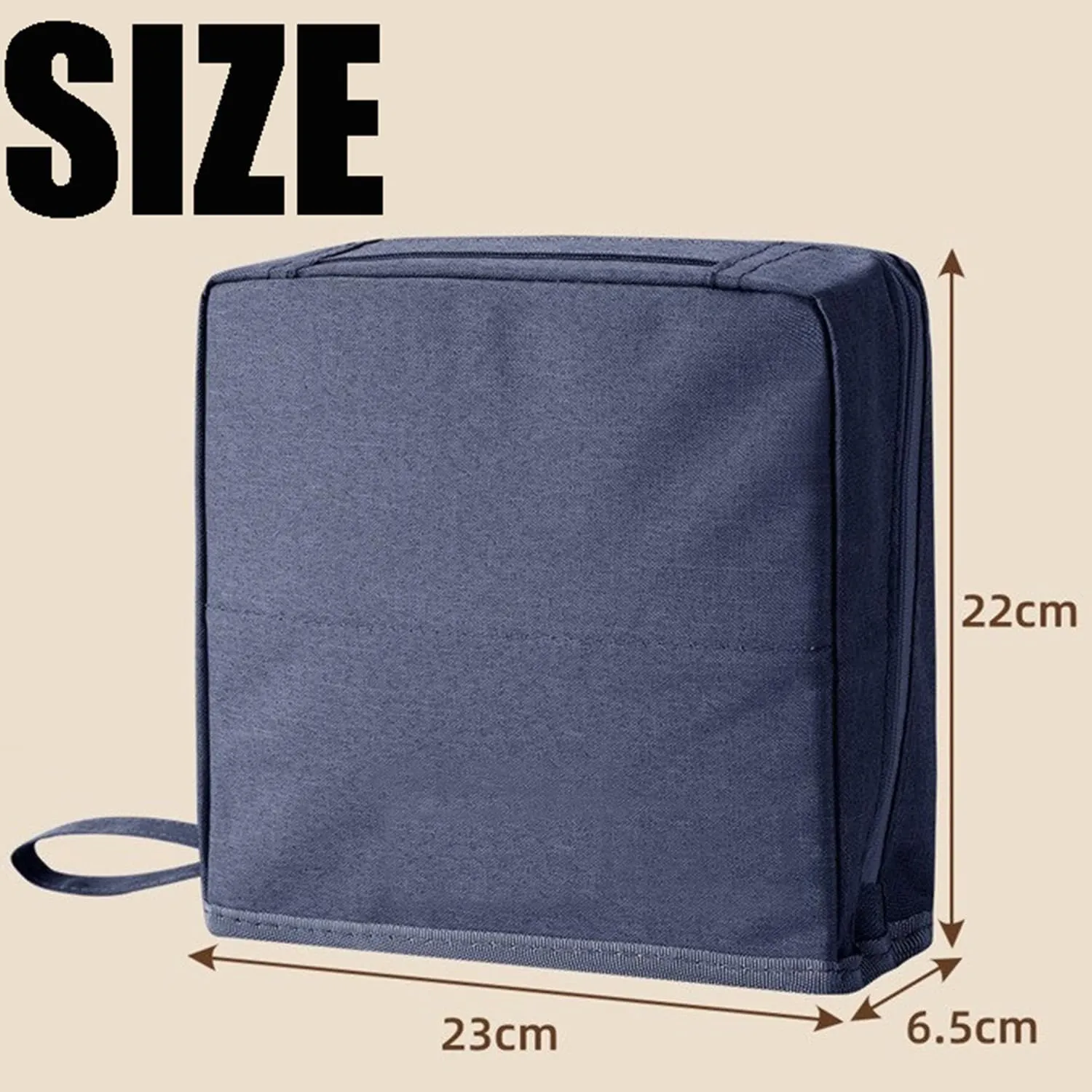 Doresty Makeup Bag, Doresty Standing Makeup Bag, Portable, Large Capacity, Vertical Large Opening Waterproof Multifunctional Stand Up Bags With Compartments (C)