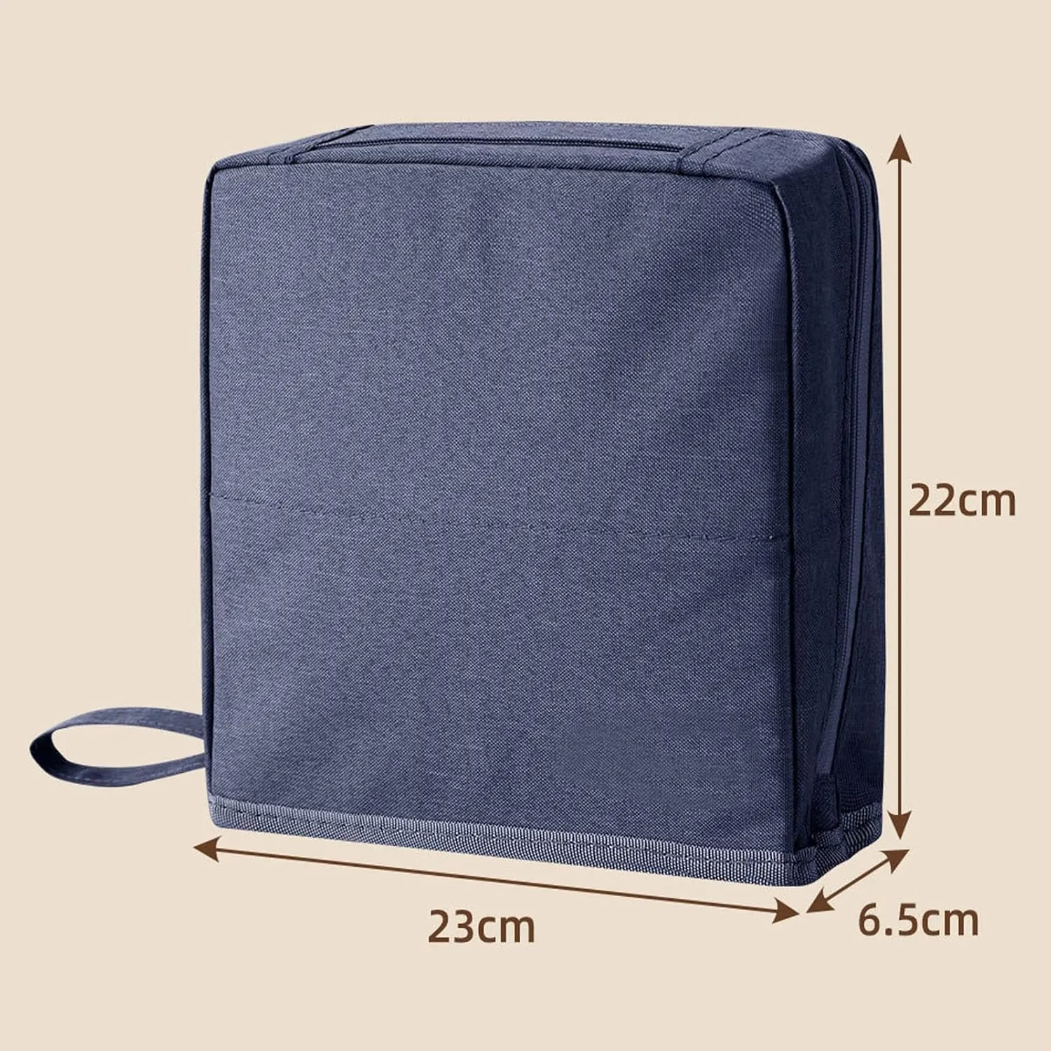 Doresty Makeup Bag, Standing Makeup Bag – Portable, Large Capacity Waterproof Multifunctional Make Up Bags (Leather Black)