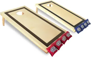 Driveway Games Traditional Set Wood Corn Toss Boards