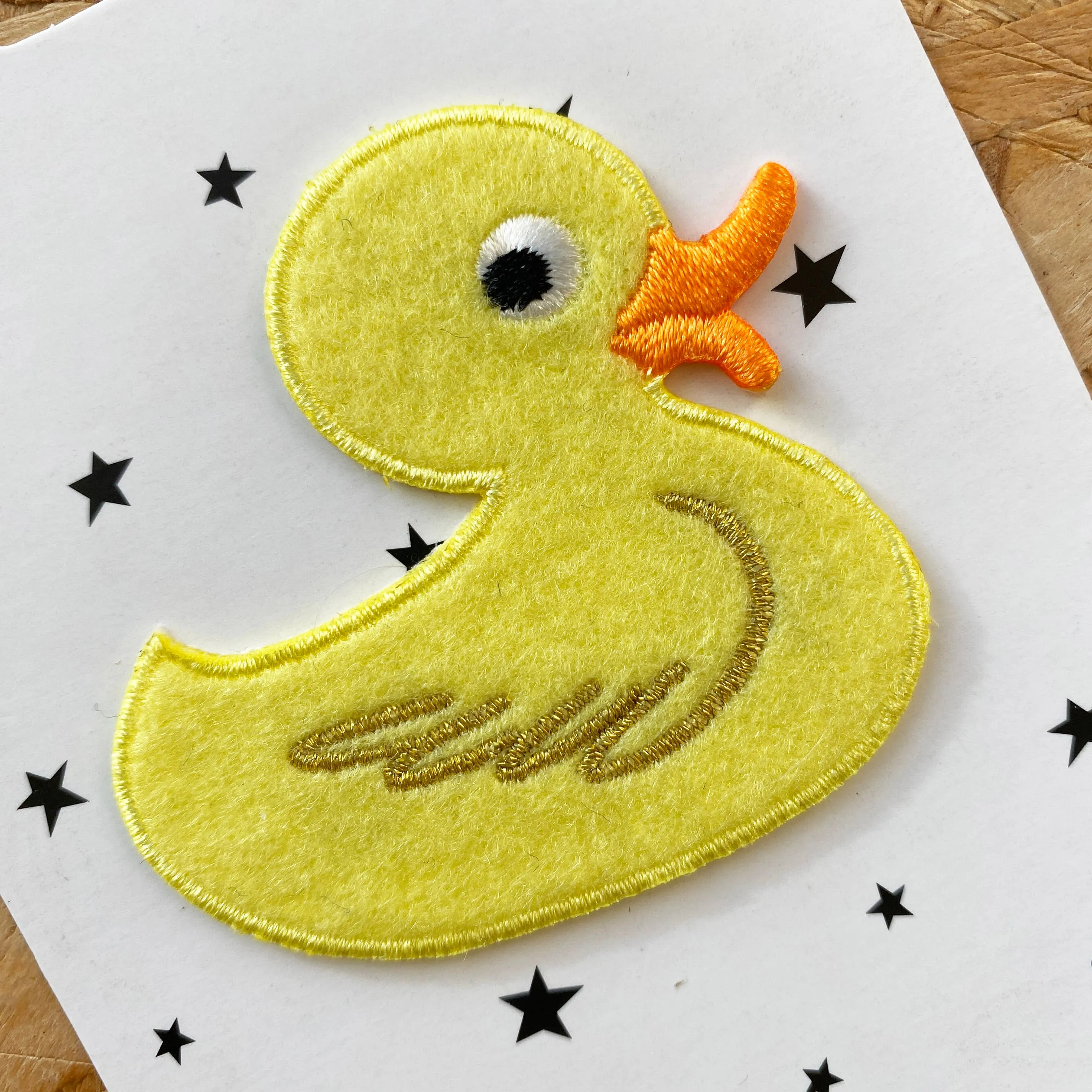 Duck Iron on Patch