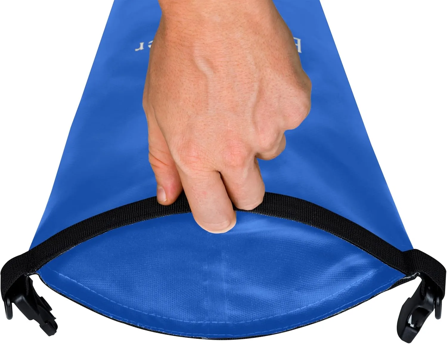 EARTH&RIVER Premium Waterproof Dry Bag Backpack, Extra Thick, Protection for All Water Activities & Camping, Floating Lightweight Dry Bag & IPX8 Waterproof Phone Case (Navy Blue, 5L)