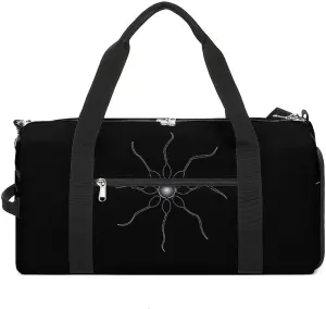 Egg Sperm Reproduction Unisex Gym Bag Waterproof Sports Duffels Travel Gear With Laundry Shoe Compartment