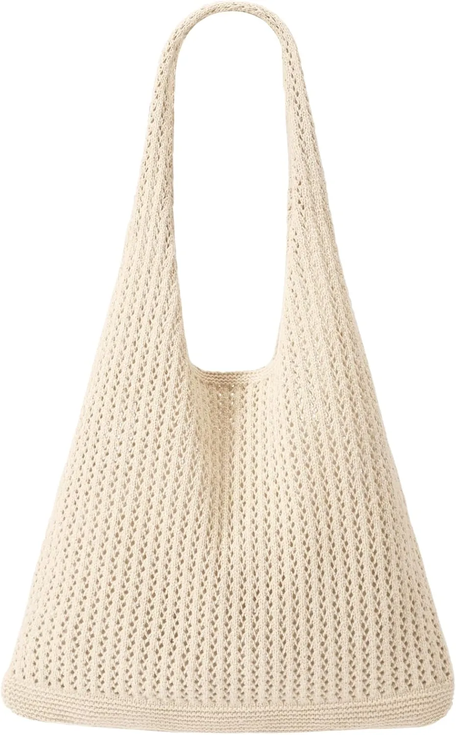 EIMMBD Crochet Bags for Women Beach Totes Bags Aesthetic Summer Tote Shoulder Hippie Bag Knit Bag