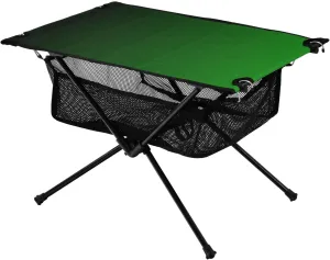 Emelivor Green Gradient Folding Camping Table Portable Beach Table with Carry Bag Small Craft Table for Camping Hiking Picnic Cooking Travel
